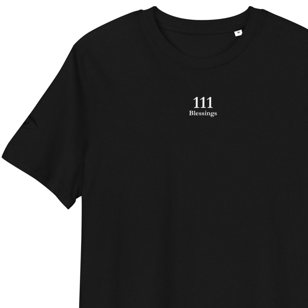 111 Blessings | T-Shirt - black
