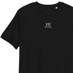111 Blessings | T-Shirt - black