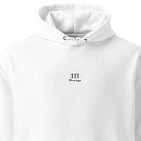 111 Blessings | Hoodie - white