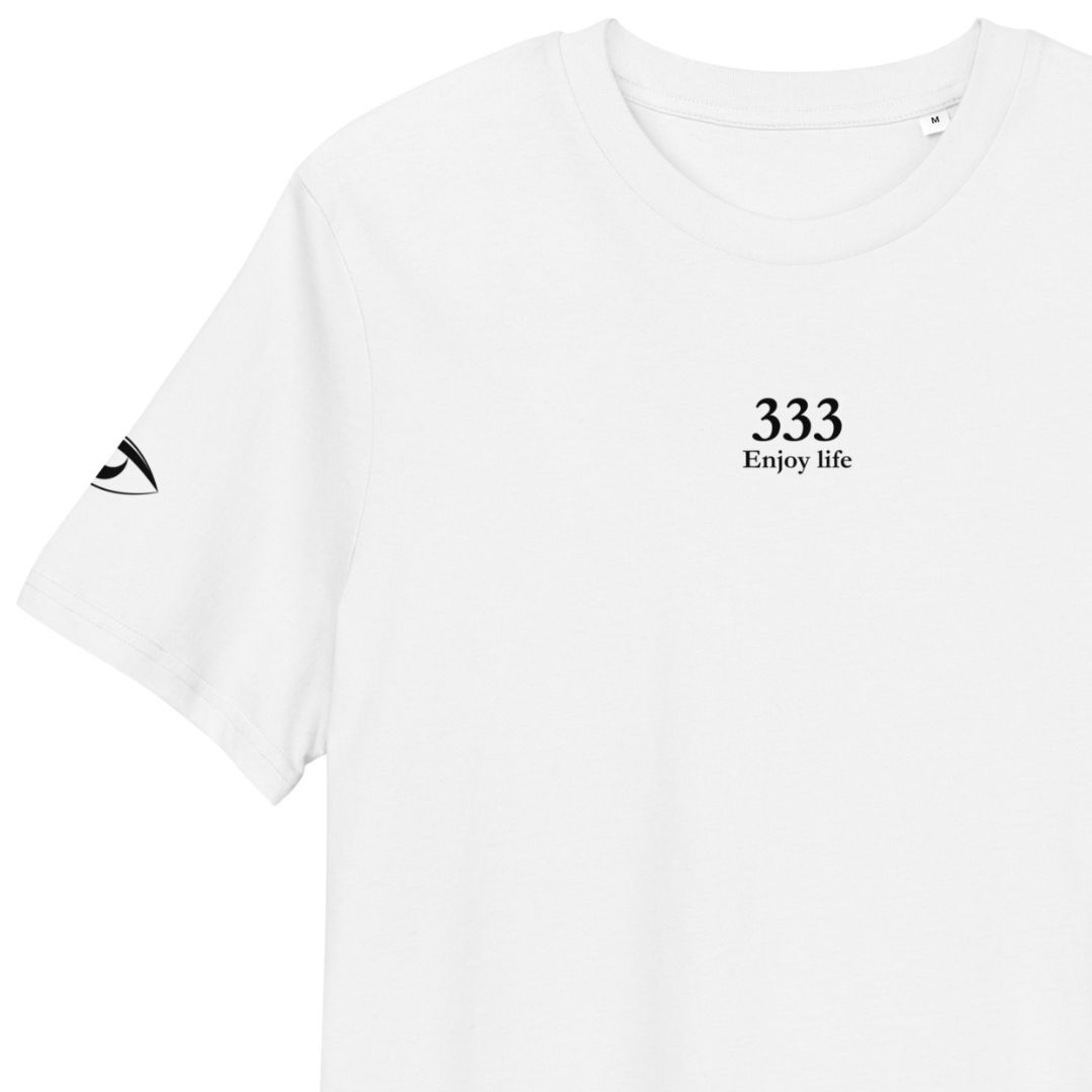 333 Enjoy life | T-Shirt - white