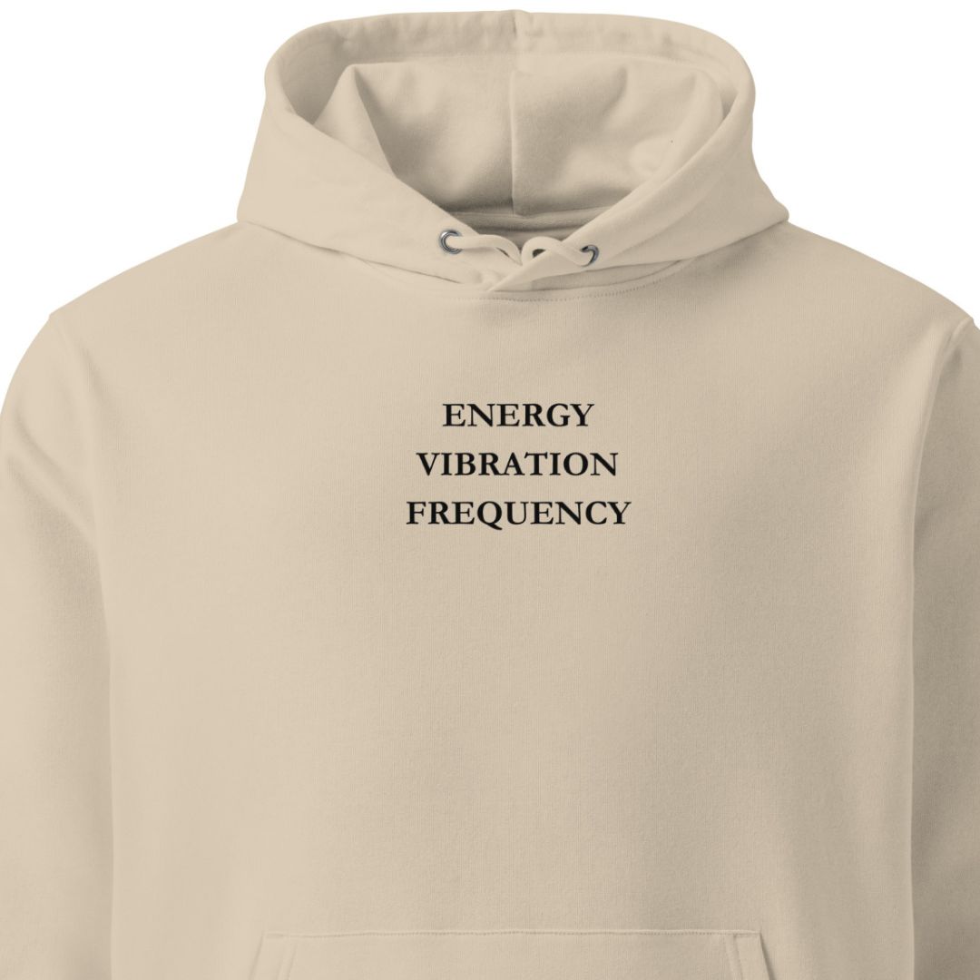 Energy Vibration Frequency | Hoodie - sand