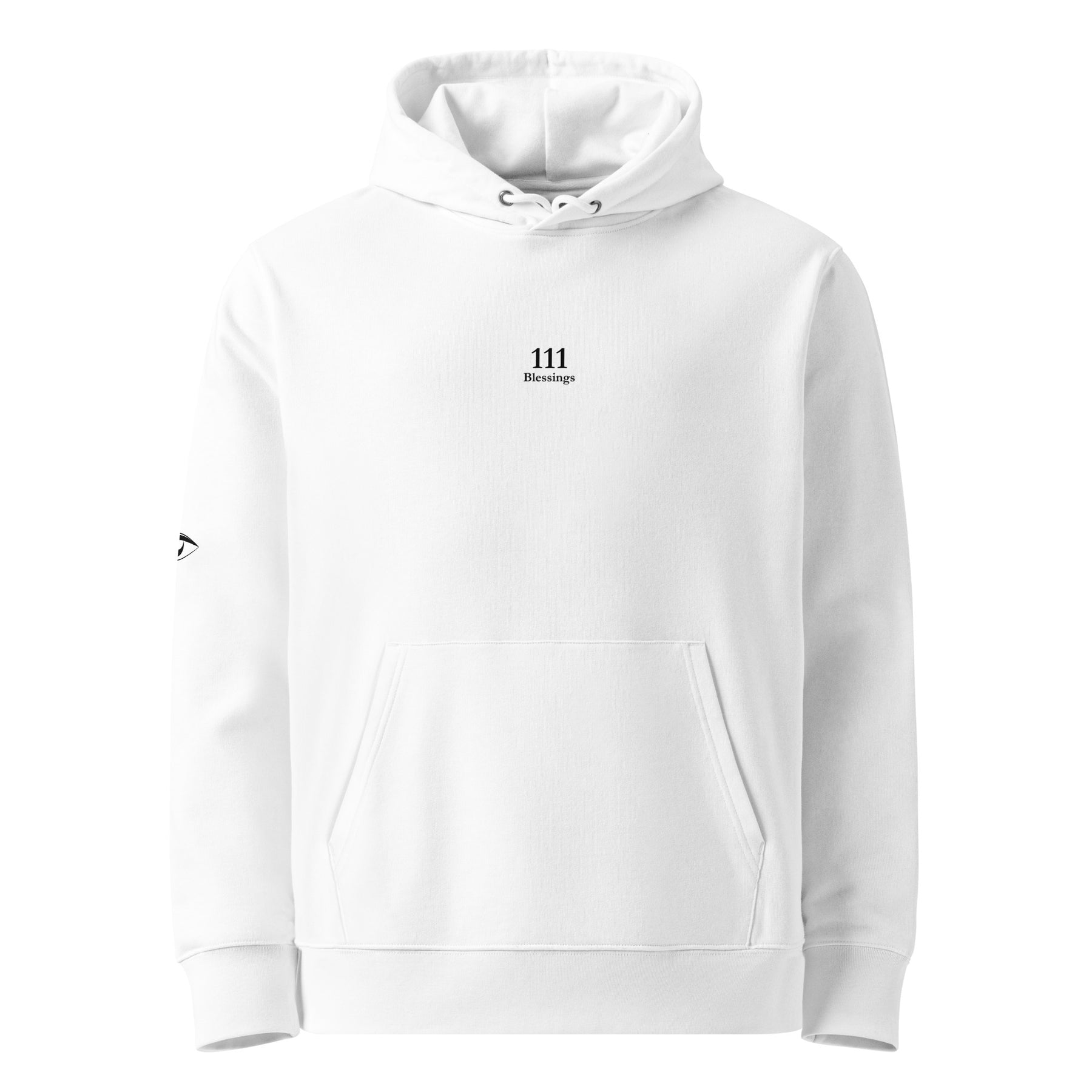 111 Blessings | Hoodie - white